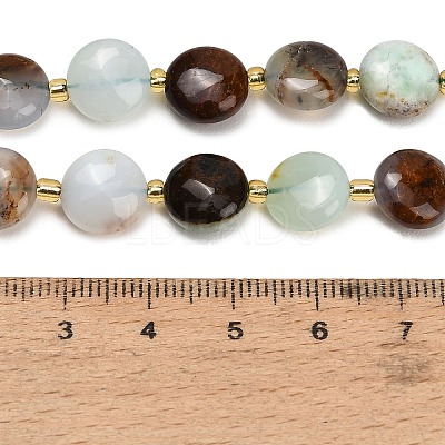 Natural Chalcedony Beads Strands G-H005-B12-01-1