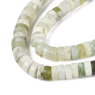 Natural Xiuyan Jade Beads Strands G-N367-03A-04-1