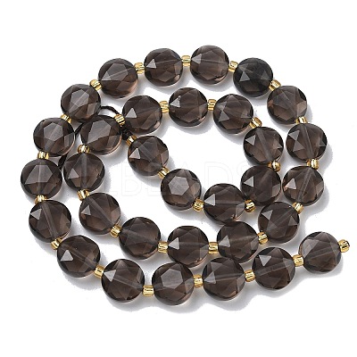 Natural Ice Obsidian Beads Strands G-C116-A191-01-1