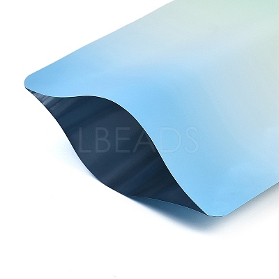 Two Tone Rectangle Plastic Zip Top Gift Bags OPP-C003-01D-02-1