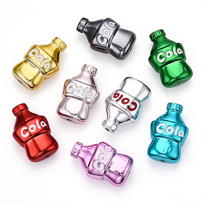 UV Plating Acrylic Beads PACR-C005-15-1