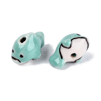Handmade Porcelain Beads PORC-Q008-08-1