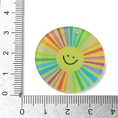 Printed Acrylic Pendants AC-CBADA31-04-1