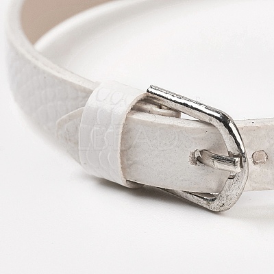 PU Leather Watch Band Strap BJEW-E350-11L-1