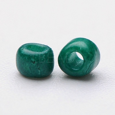 12/0 1.5~2mm Baking Paint Glass Seed Beads Loose Spacer Beads X-SEED-S001-K26-1