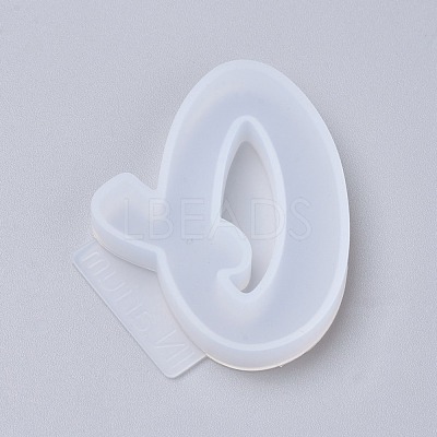 Letter DIY Silicone Molds X-DIY-I034-08Q-1