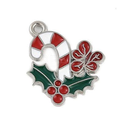 Christmas Theme Alloy Enamel Pendants ENAM-Z020-02D-1