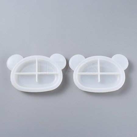 Bear Soap Dish Silicone Molds DIY-H105-02-1