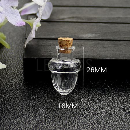 Clear Glass Bead Containers X-PW-WG33348-05-1