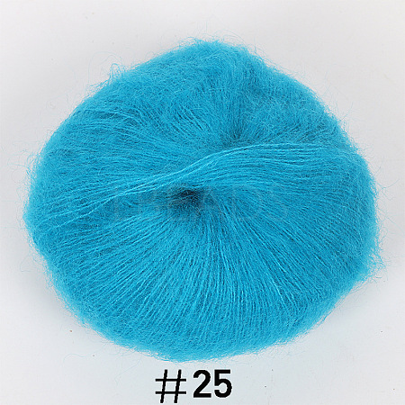 25g Angora Mohair Wool Knitting Yarn LS-PW22070138857-1