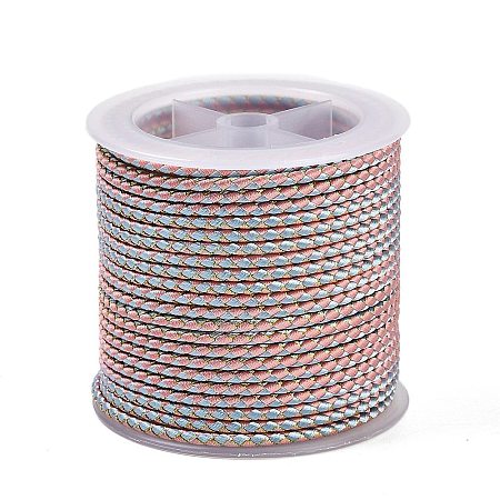 11M Polyester Braided Cord with Cotton Core & Metallic Thread OCOR-Z006-01-32-1