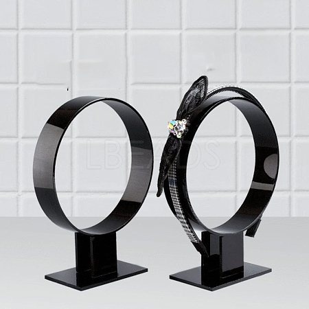 Acrylic Hair Band Display Stands OHAR-PW0001-137A-1