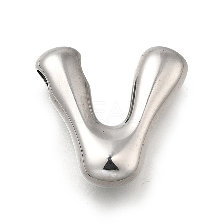 304 Stainless Steel Pendants STAS-S166-02P-25-1