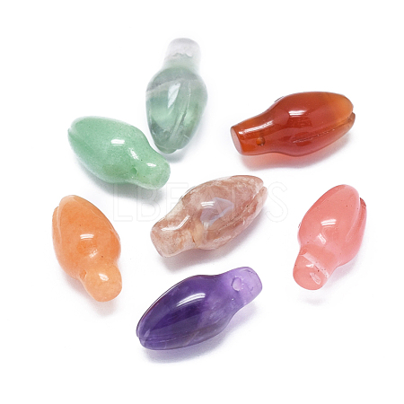 Natural & Synthetic Mixed Stone Pendants G-F637-18-1