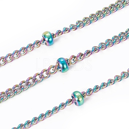 Ion Plating(IP) 304 Stainless Steel Curb Chains CHS-I003-G01-1