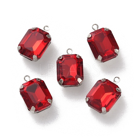 Rhinestone Pendants RGLA-P038-02P-09-1