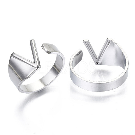 Alloy Cuff Finger Rings RJEW-S038-195V-P-NR-1