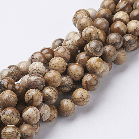 Natural Gemstone Beads Strands GSR12mmC016-1