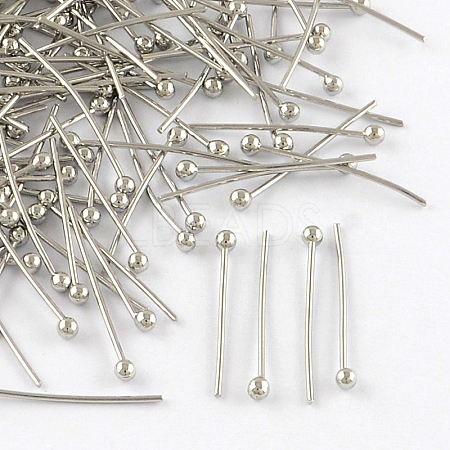 Brass Ball Head Pins KK-R020-03P-1