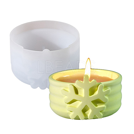 Christmas Theme DIY Silicone Candle Holders Molds SIMO-G005-02A-1