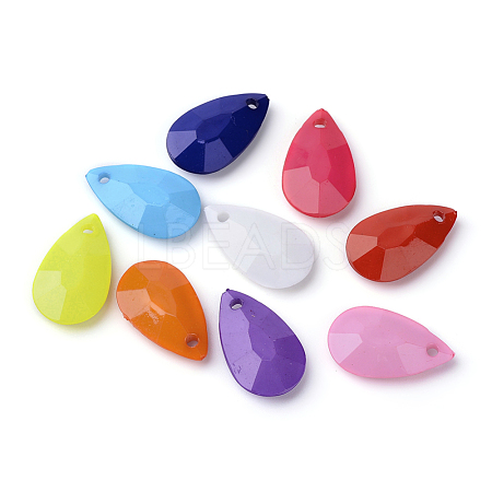Opaque Acrylic Pendants SACR-517-M-1