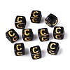 Opaque Acrylic Beads SACR-T035-20C-1