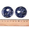 Natural Blue Spot Jasper Pendants G-T138-177B-3