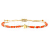 Glass Seed Beads Adjustable Bracelets KO8624-5-1