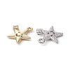 4Pcs 2 Colors Rack Plating Alloy Rhinestone Pendants FIND-YW0003-59-2