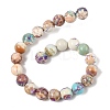 Dyed Natural Regalite/Imperial Jasper/Sea Sediment Jasper Beads Strands G-B124-C01-20-5