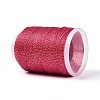 200M 6-Ply Sparkle Polyester Cord with Metallic Thread OCOR-T019-01A-08-2