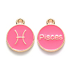 Alloy Enamel Pendants X-ENAM-S124-01A-03H-1