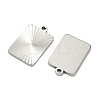 304 Stainless Steel Pendants STAS-C167-08E-P-2