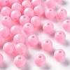 Opaque Acrylic Beads X-MACR-S370-C10mm-A01-1
