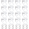 Unicraftale 30Pcs 304 Stainless Steel Clip-on Earring Findings STAS-UN0051-66-1