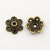 Tibetan Style Alloy Bead Caps K08YE071-1