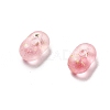 Gradient Color Transparent Frosted Acrylic Beads X1-OACR-M023-06G-2