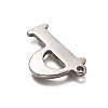 Non-Tarnish 201 Stainless Steel Pendants STAS-H125-53P-2