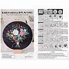 DIY Bouquet Pattern Embroidery Kit DIY-O021-14B-7