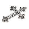 Tibetan Style Alloy Big Gothic Pendants X-TIBEP-A20541-AS-FF-2