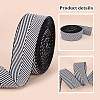   Polyester Jacquard Herringbone Ribbons OCOR-PH0002-90B-4