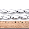 Electroplate Glass Beads Strands EGLA-N055-02N-4