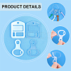 40Pcs 2 Style Acrylic Embroidery Floss Drop DIY-CP0008-73-4