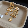 Alloy Chandelier Earrings for Women WG9A250-01-1