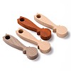 4 Colors Unfinished Wood Blank Spoon DIY-E026-03-3