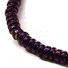 Electroplated Synthetic Non-magnetic Hematite Beads Strands X-G-L613-G01-01D-2