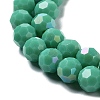 Opaque Glass Beads Strands EGLA-A035-P8mm-L13-3