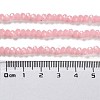 Baking Paint Imitation Jade Glass Bead Strands X-DGLA-A034-J4MM-A3-4