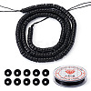 1 Strand Natural Black Onyx(Dyed & Heated) Beads Strands G-TA0002-95-1
