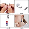DIY Clip-on Earring Making Finding Kits DIY-SZ0008-14-4